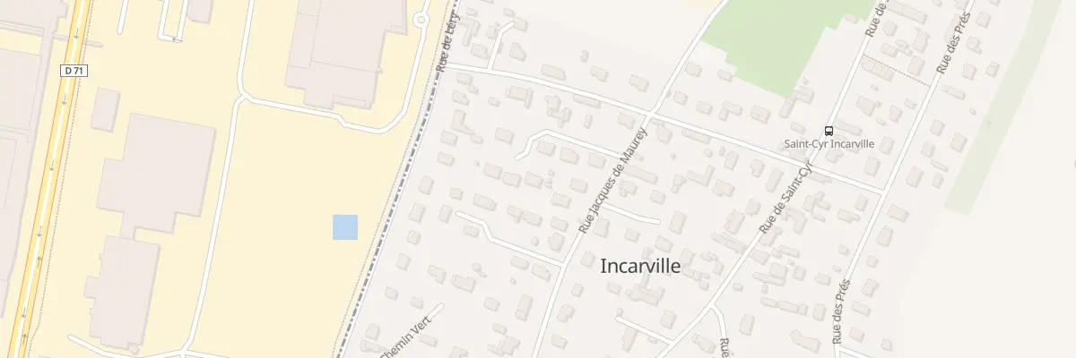 Plan du 32 Rue Jacques de Maurey à Incarville