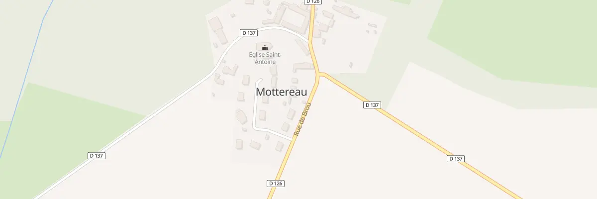 Plan du 4 Rue de Brou à Mottereau