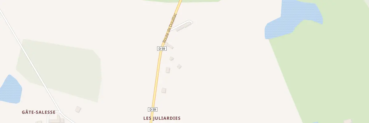 Plan du 24 Rte de Douillac à Saint-Yrieix-la-Perche