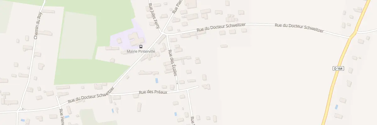 Plan du 7 Rue des Préaux à Pinterville