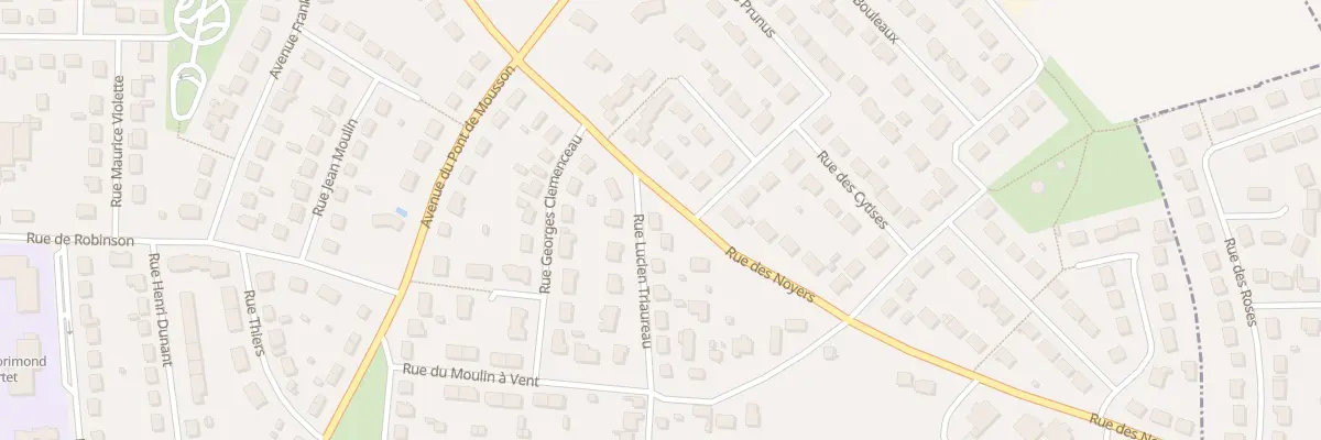 Plan du 22 Rue Lucien Triaureau à Brou