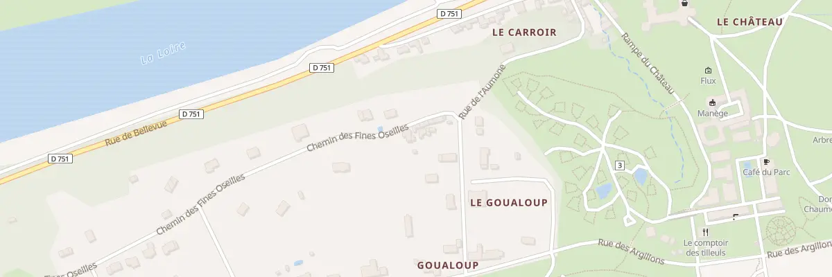 Plan du 9 Chem des Fines Oseilles à Chaumont-sur-Loire