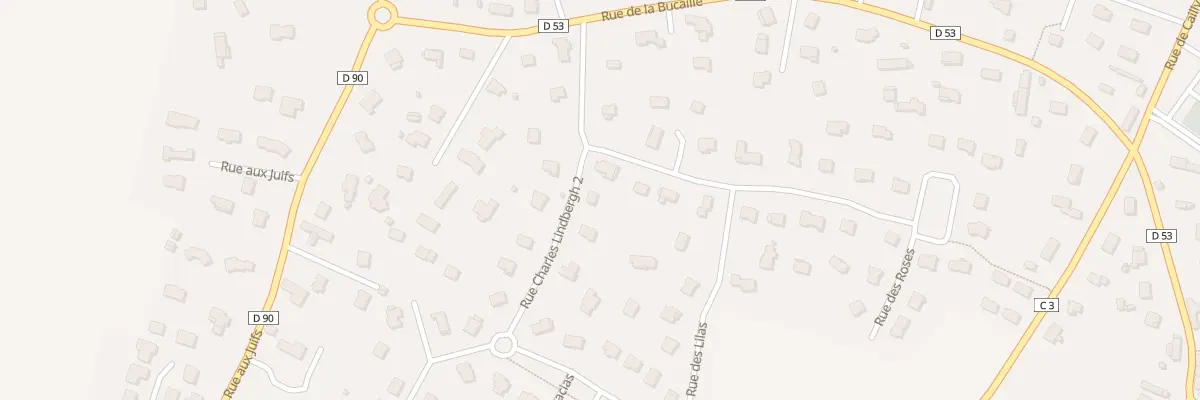 Plan du 12 Rue Charles Lindbergh à Quincampoix