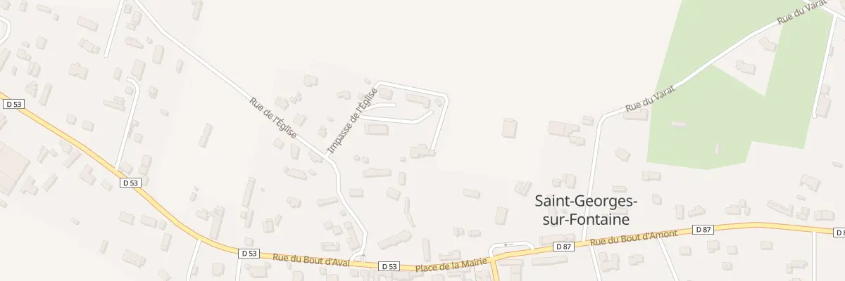 Plan du 100 Imp de l’Eglise à Saint-Georges-sur-Fontaine