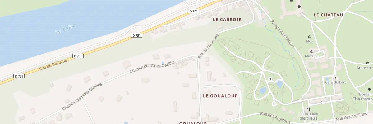 Plan du 3 Che des Fines Oseilles à Chaumont-sur-Loire