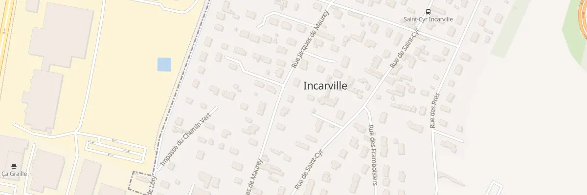 Plan du 16 Rue Jacques de Maurey à Incarville