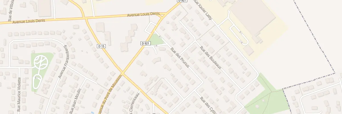Plan du 4 Rue des Prunus à Brou