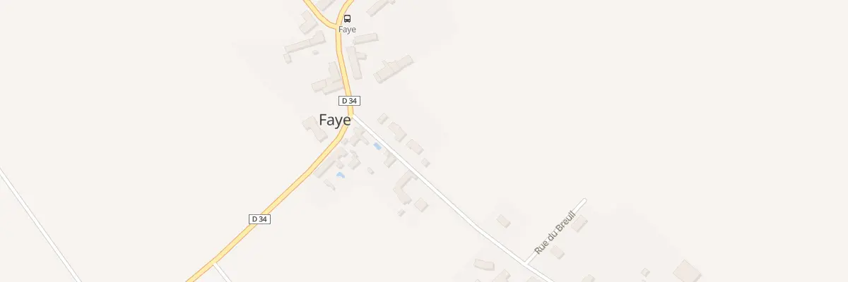 Plan du 5 Rue du Breuil à Faye