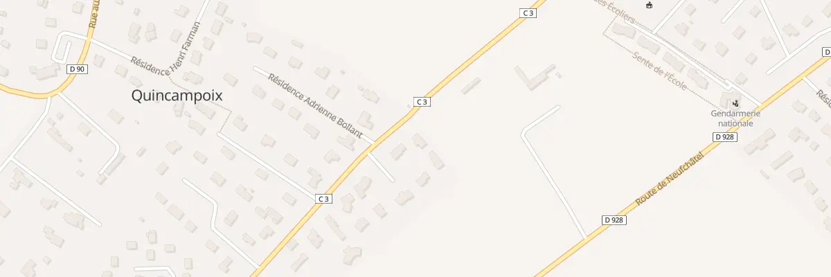 Plan du 3 Res des Charmilles à Quincampoix