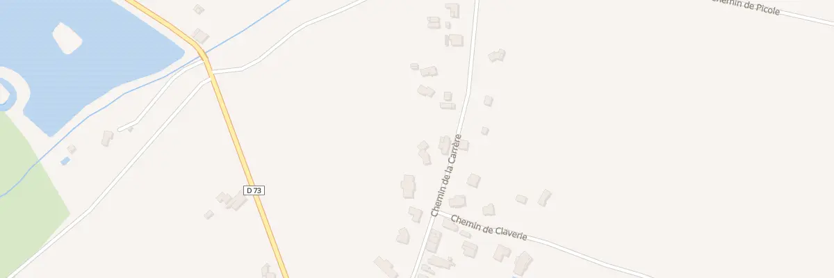 Plan du 21 Che de la Carrere à Peyssies