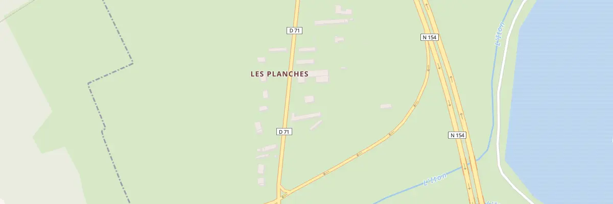 Plan du 1610 Rue d’Evreux à Acquigny