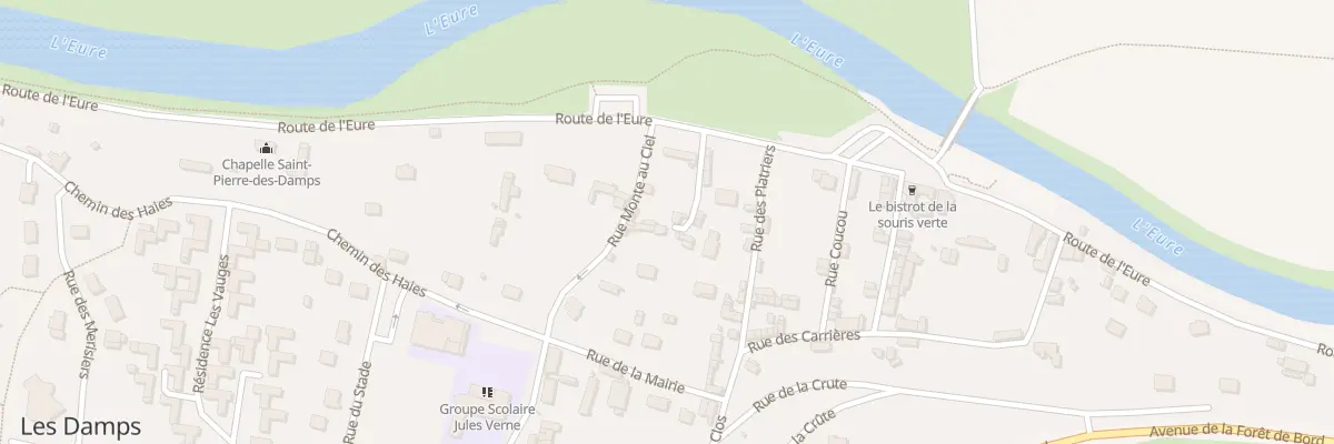 Plan du 2 Rle Berthault aux Damps