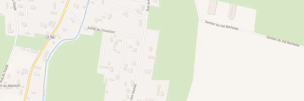 Plan du 547 Rue aux Vaches à Torcy-le-Grand