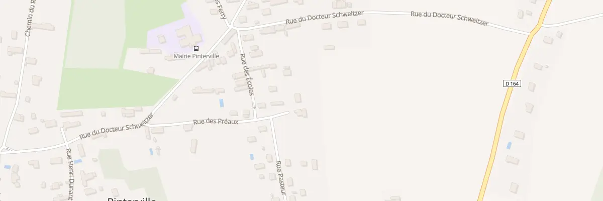Plan du 13 Rue des Préaux à Pinterville