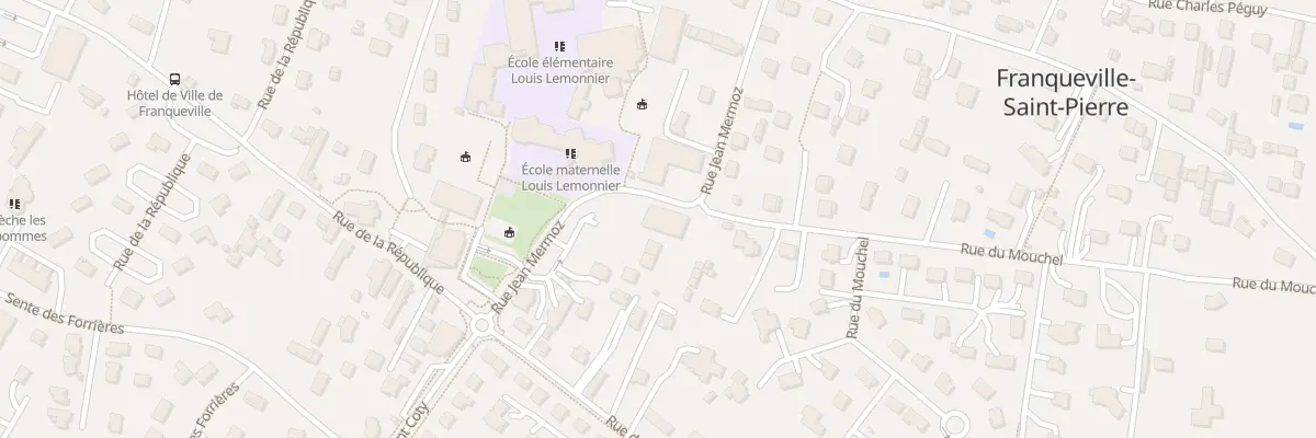 Plan du 184 Rue Jean Mermoz à Franqueville-Saint-Pierre