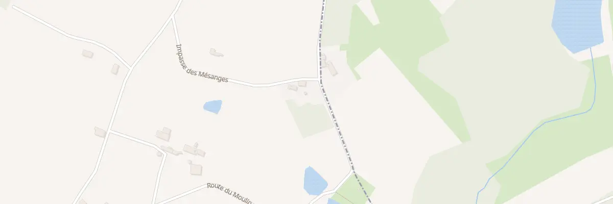 Plan du 262 Imp des Mesanges à Angoisse
