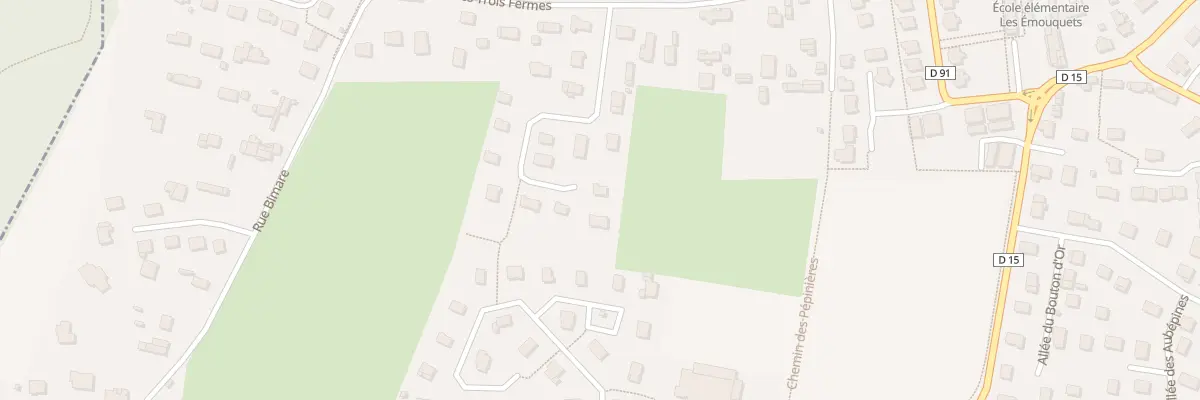 Plan du 231 All du Closeau à Roncherolles-sur-le-Vivier