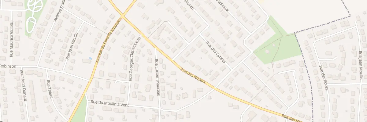 Plan du 33 Rue des Prunus à Brou