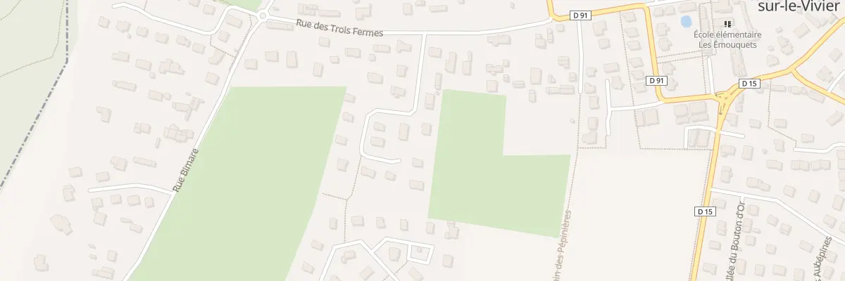 Plan du 87 All du Closeau à Roncherolles-sur-le-Vivier
