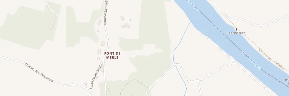 Plan du 2276 Rte de Saint-Julien à Cénac-et-Saint-Julien
