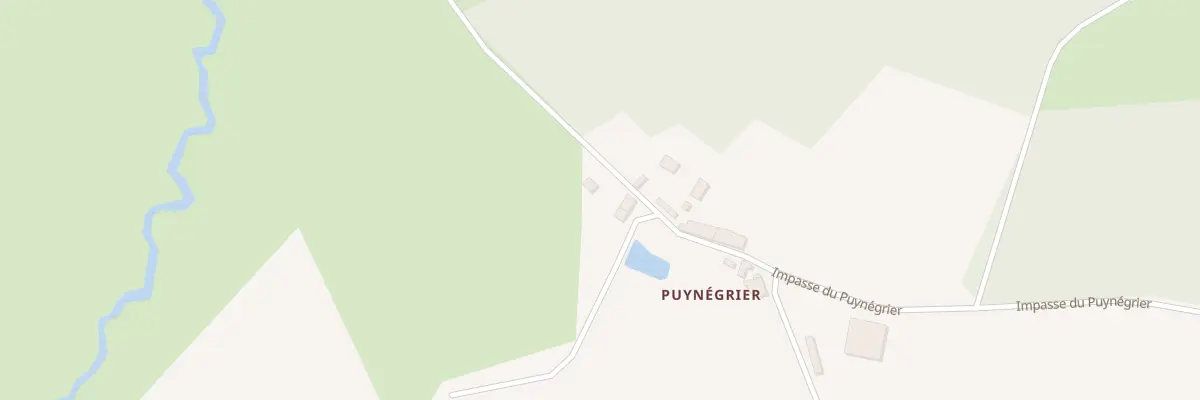Plan du 733 Imp du Puynegrier à La Meyze