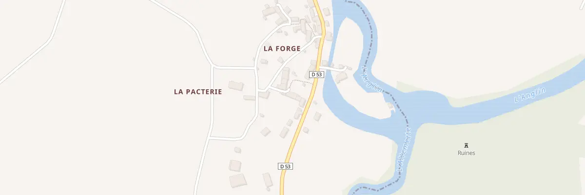 Plan du 4 Pl des Forgerons à Bélâbre