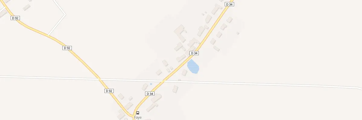 Plan du 13 Rue de la Forêt à Faye