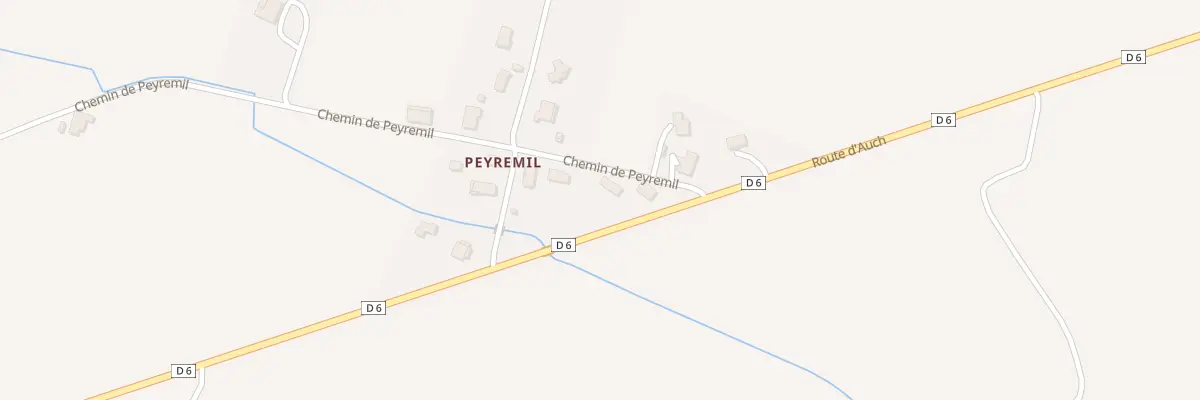 Plan du 71 Che de Peyremil à Savenès