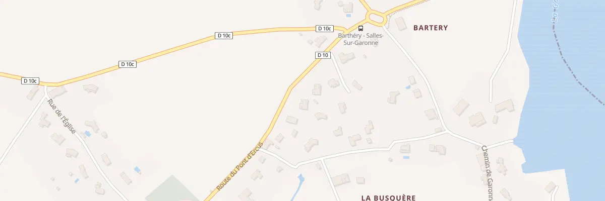 Plan du 69A Bartery à Salles-sur-Garonne