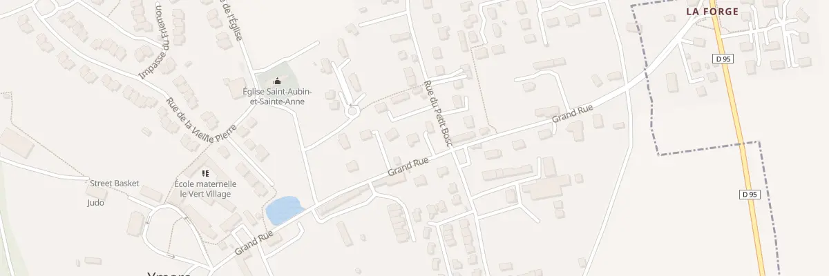 Plan du 258 Gr Grand Rue à Ymare