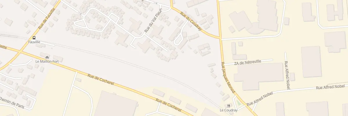 Plan du 9 Rue des Bégonias à Évreux