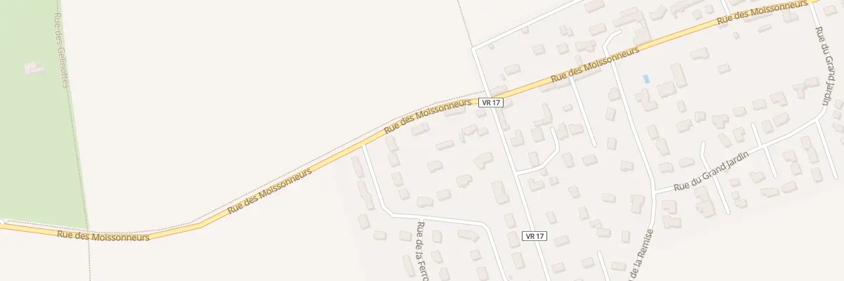 Plan du 67 Rue des Moissonneurs à Guichainville