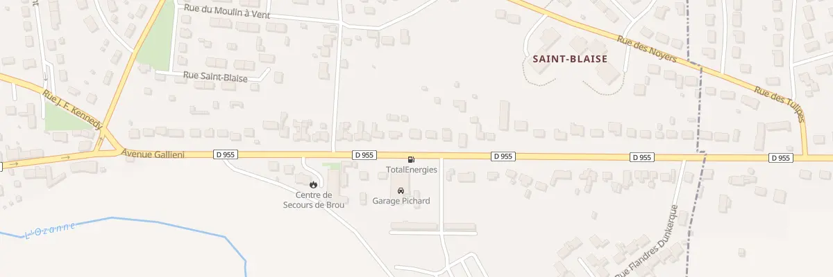 Plan du 51 Av Galliéni à Brou