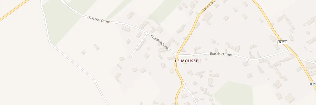 Plan du 13 Rue de l’Orme à Marcilly-la-Campagne