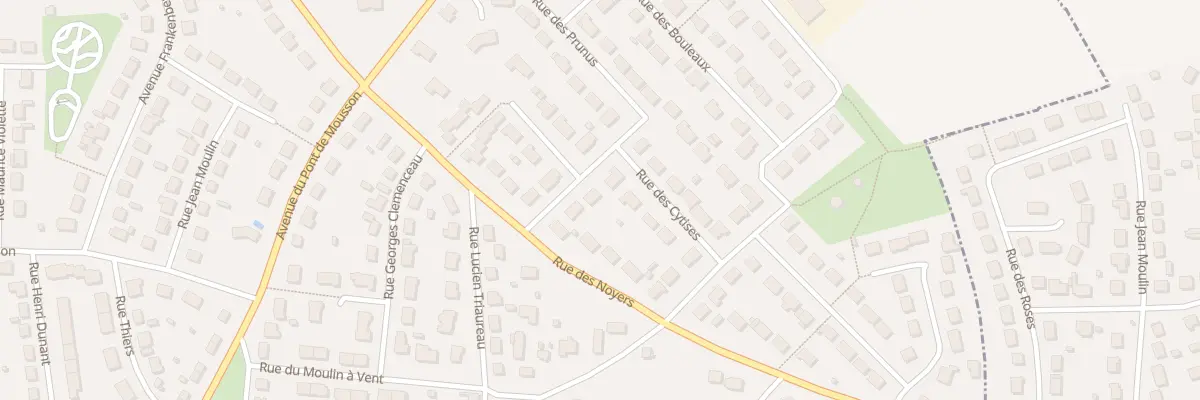 Plan du 29 Rue des Prunus à Brou