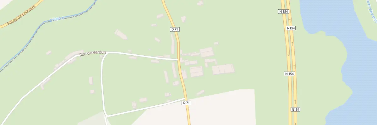 Plan du 2120 Rue d’Evreux à Acquigny
