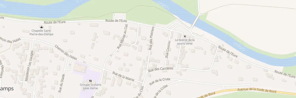 Plan du 2 Rue des Platriers aux Damps
