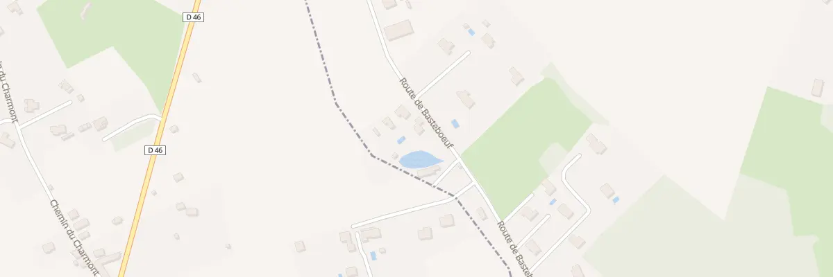 Plan du 551 Rte de Basteboeuf à Aubas
