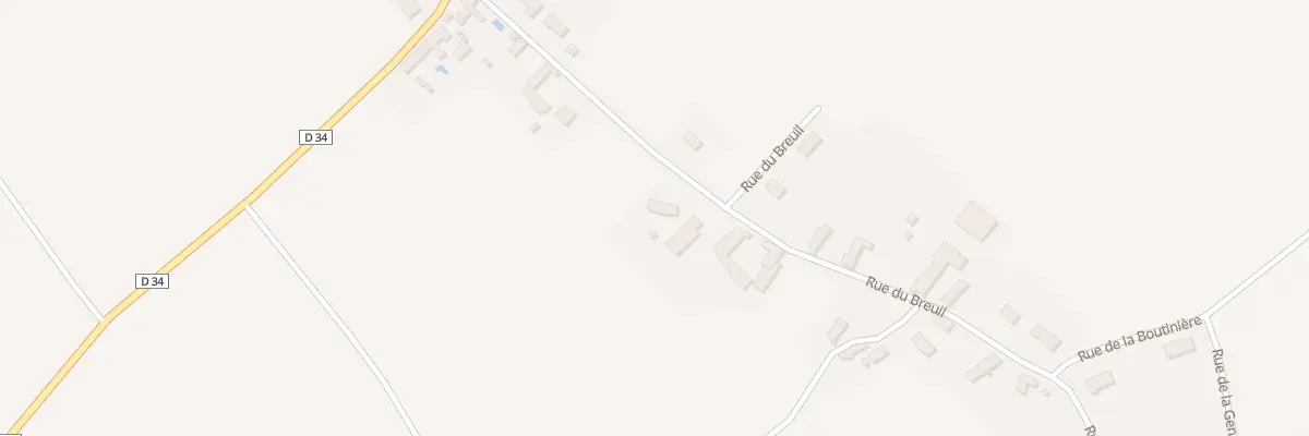 Plan du 16 Rue du Breuil à Faye