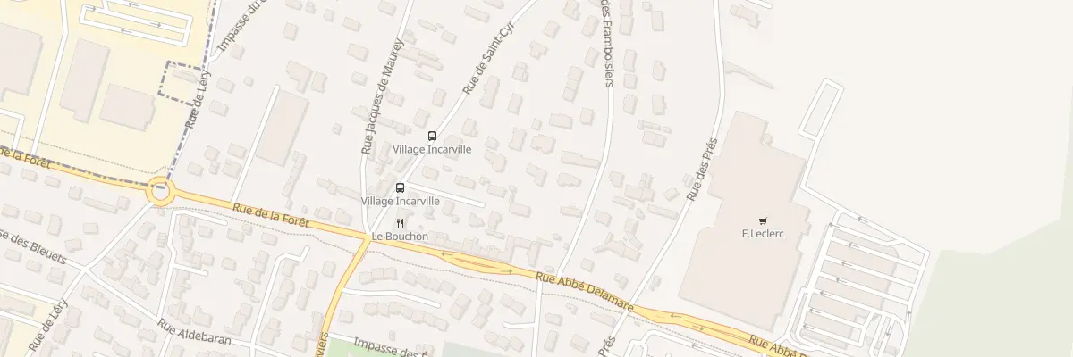Plan du 3B Rue des Framboisiers à Incarville