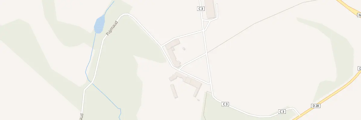 Plan du 4 Imp de Puymaud à Nieul