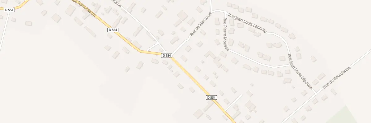 Plan du 1 Rue de Viancourt à Grossœuvre