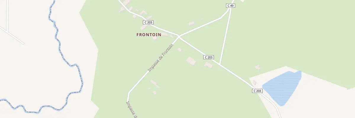 Plan du 11 Imp de Frontoin à La Meyze