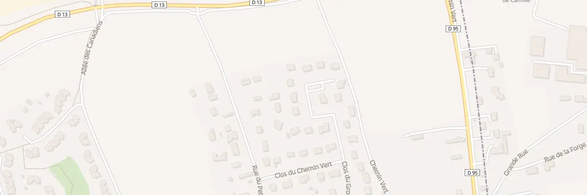 Plan du 5 Clos des Groseillers à Ymare