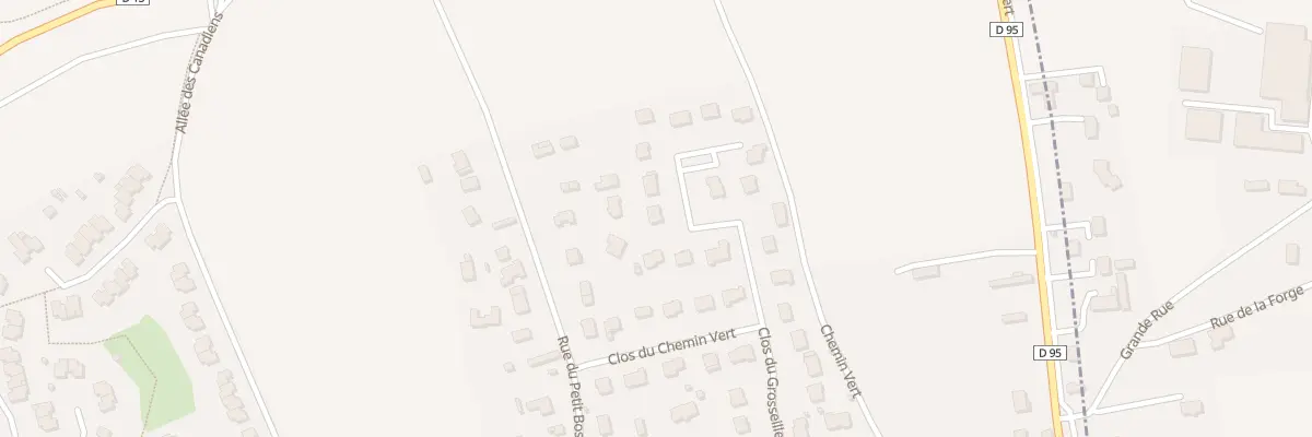 Plan du 4 Clos des Groseillers à Ymare
