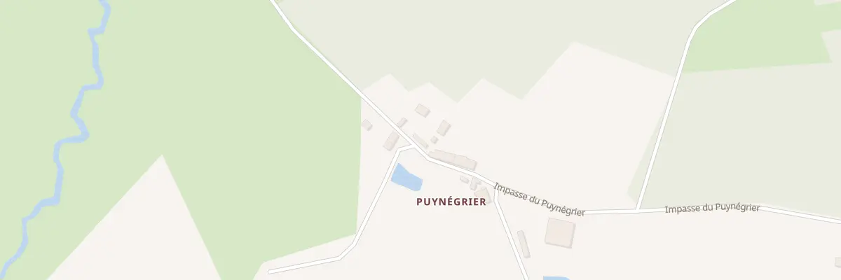 Plan du 706 Imp du Puynegrier à La Meyze