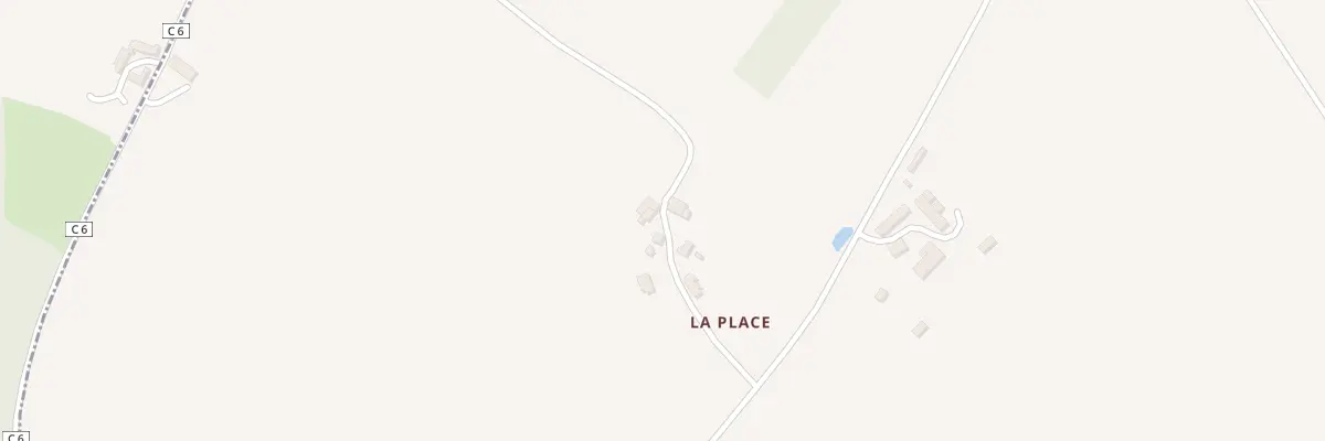 Plan du 5556 La Place à Châtillon-sur-Indre