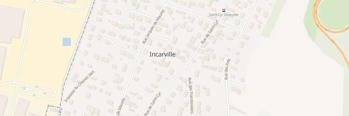 Plan du 29 Rue de Saint-Cyr à Incarville