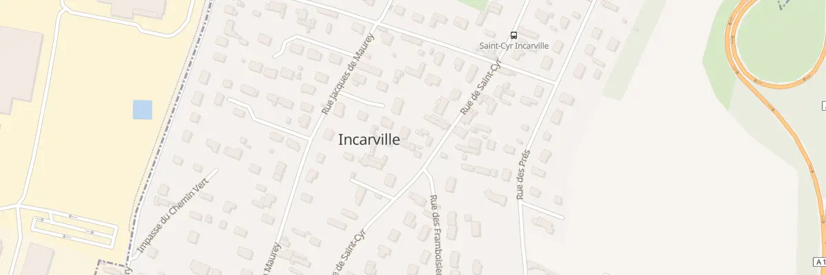 Plan du 33 Rue de Saint-cyr à Incarville