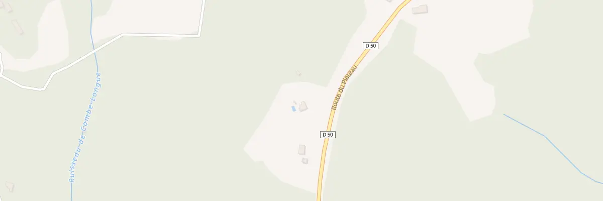 Plan du 2186 Rte du Plateau à Bélaye